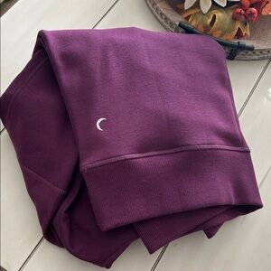 Zyia Active Oh So Soft Plum Hoodie